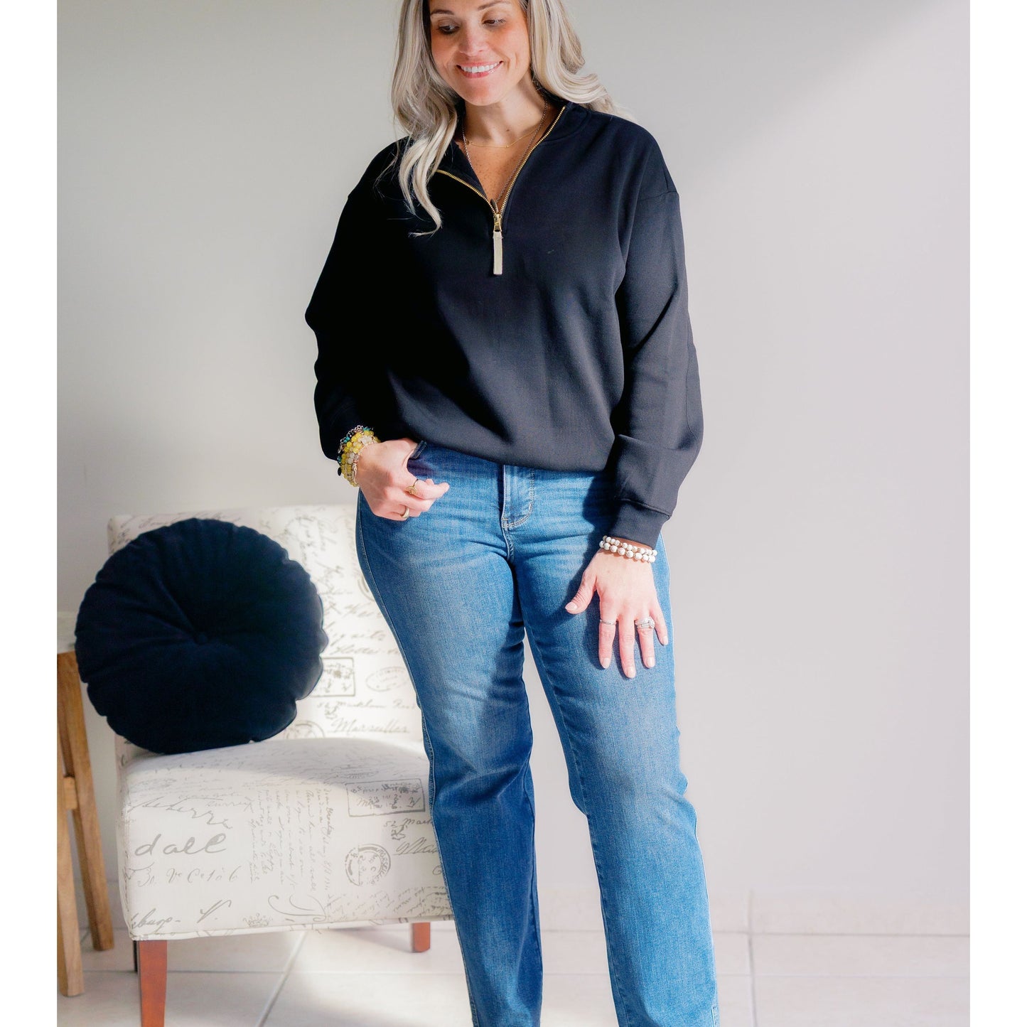 Shadowline Half Zip Sweatshirt