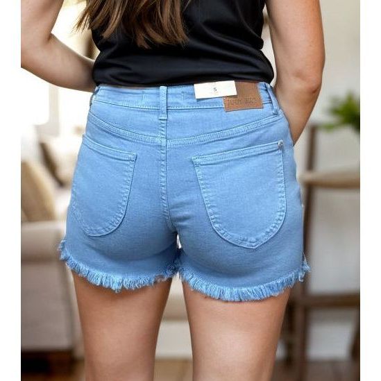 Sky Blue Judy Blue Shorts
