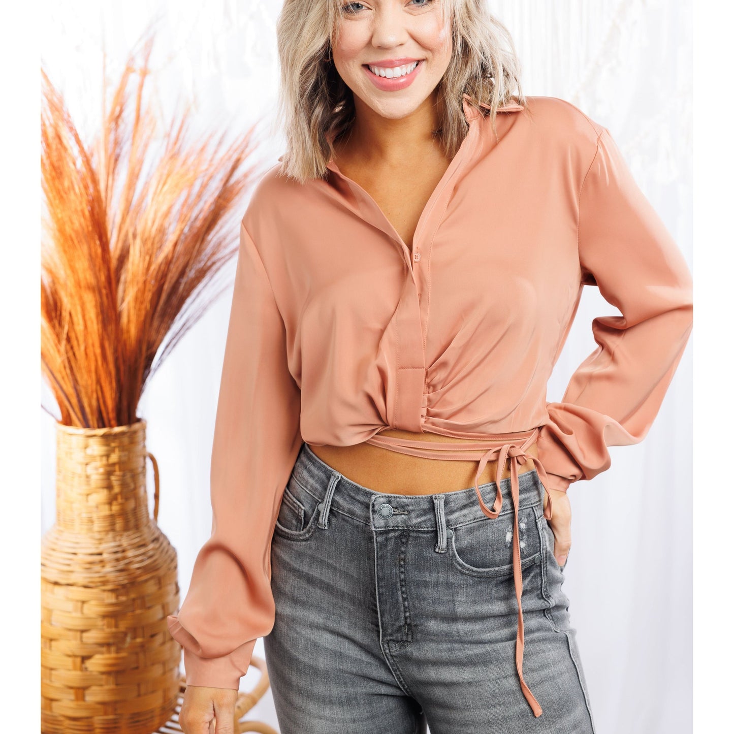 Smooth & Sassy Collared Shirt