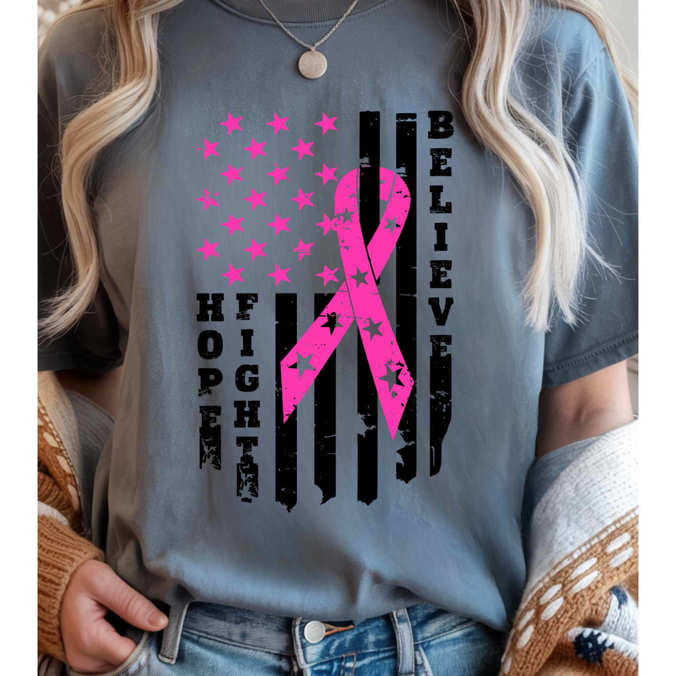 Breast Cancer Awareness Graphic Tee