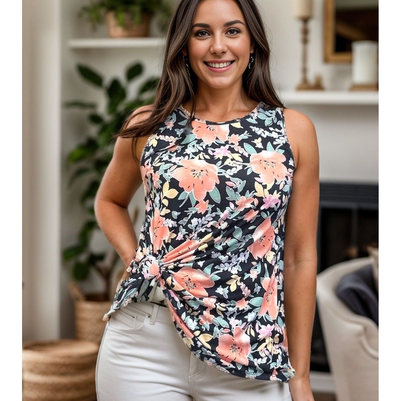 Take Me To Paradise - Sleeveless Top