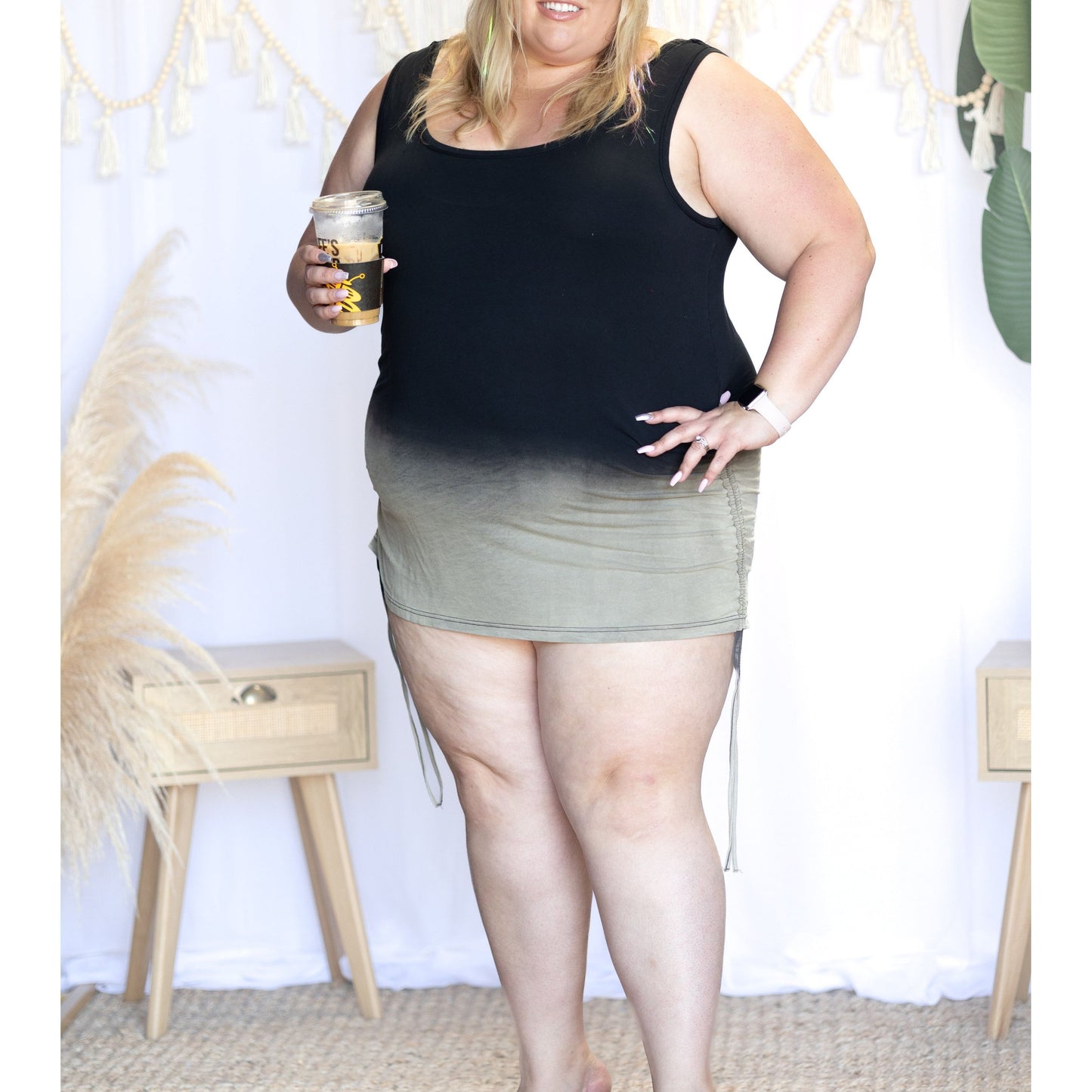 Throw On & Play - Black Dress/Coverup