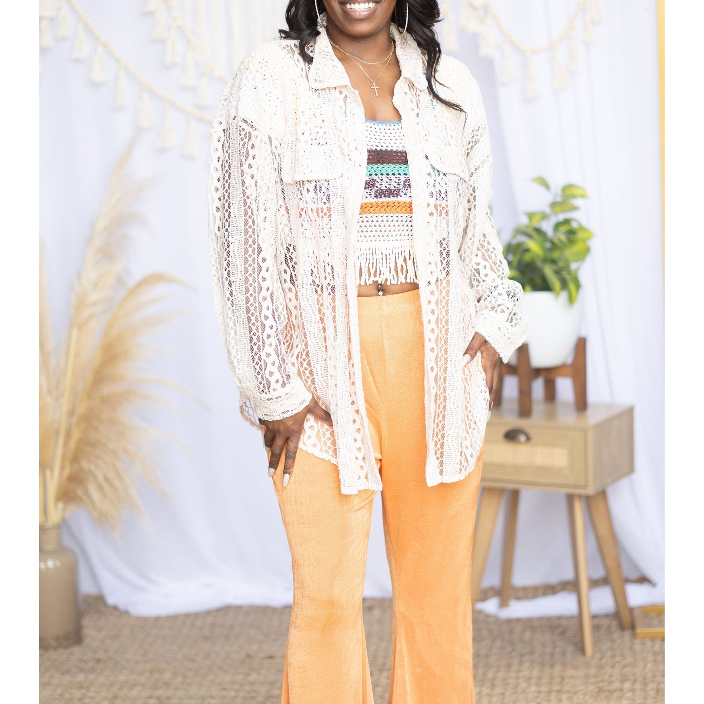 Total Breeze - Crochet Jacket