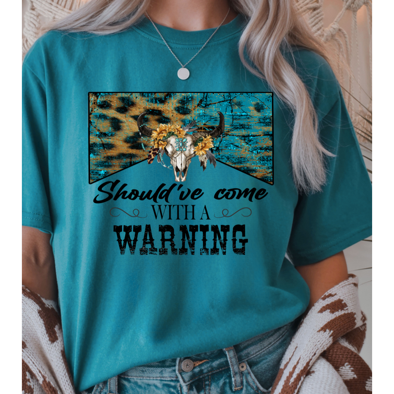 Warning Graphic Tee
