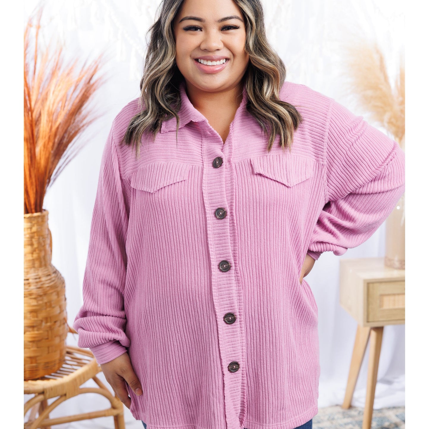 Tulip Dreamin' Shacket