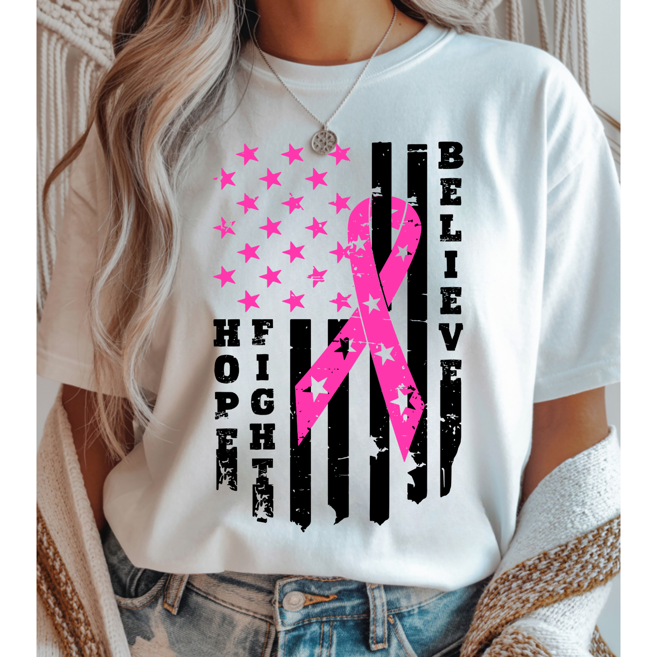 Breast Cancer Awareness Graphic Tee