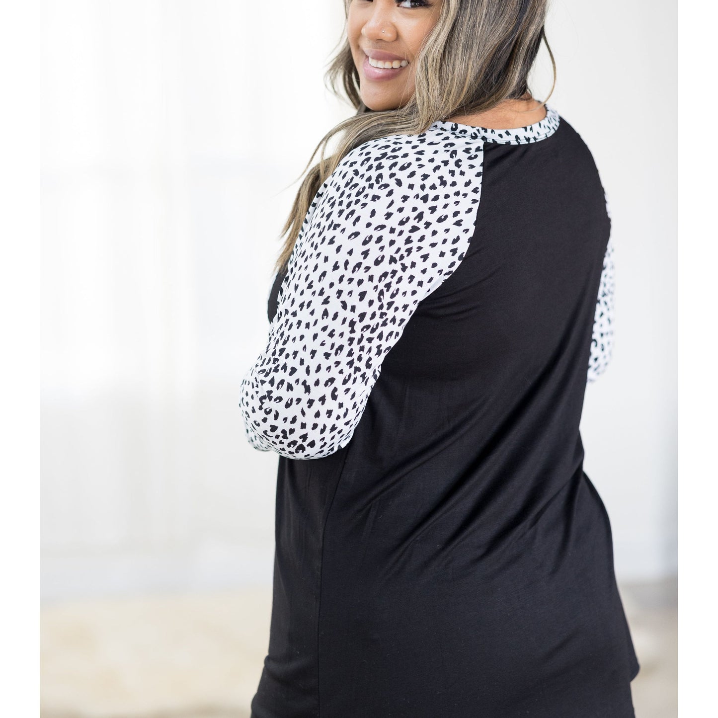 Spots of Love Raglan