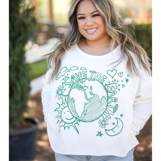 Save The Earth Pullover