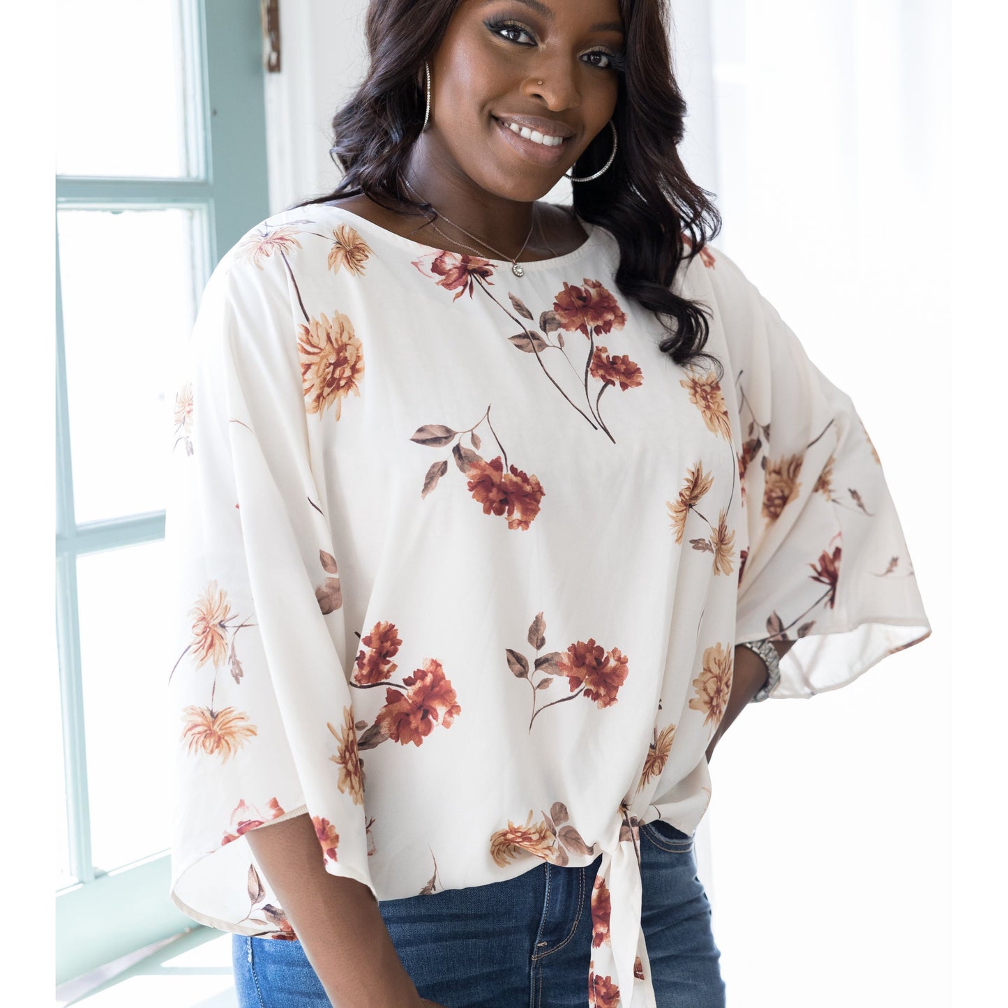 Serenity Front Tie Top