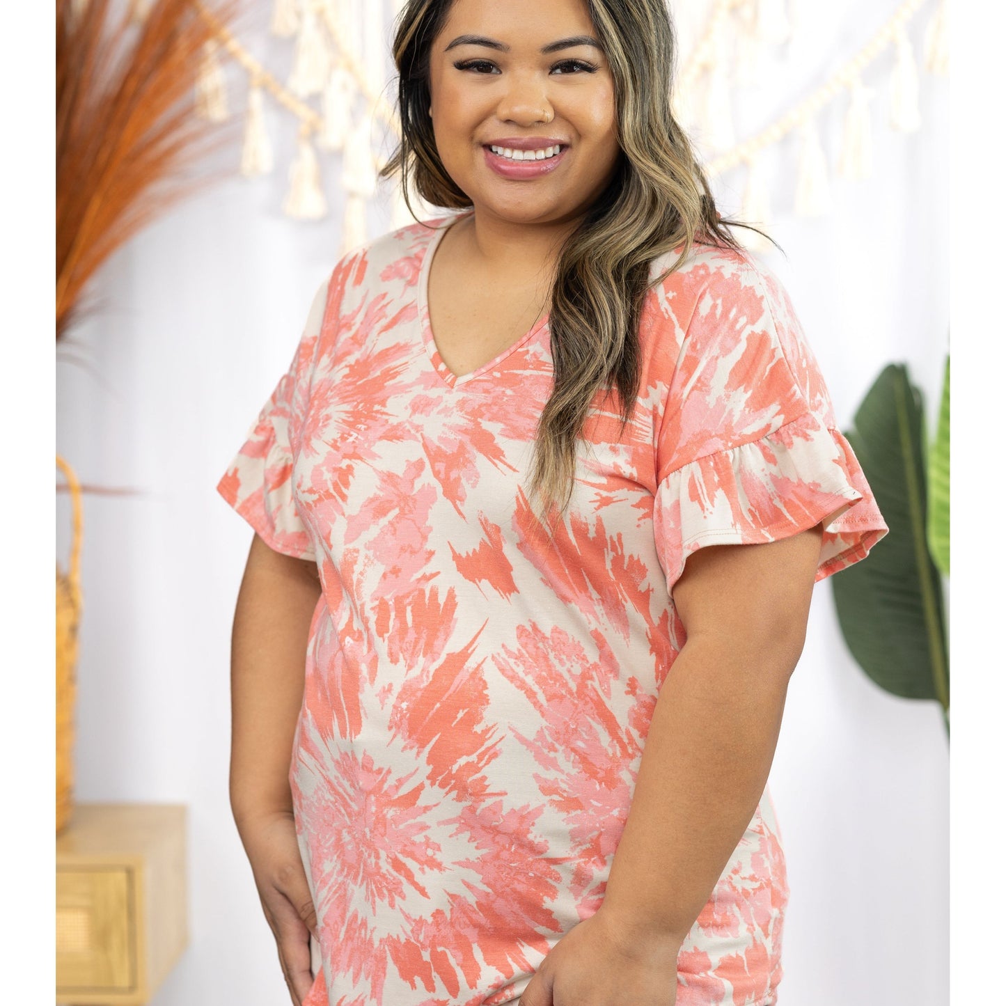 Sunburst Tie Dye Top