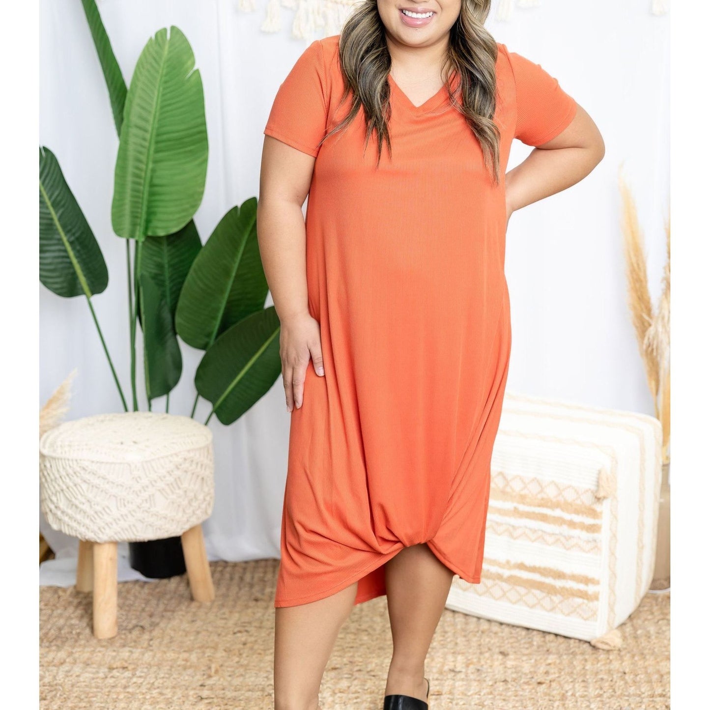 Tied To You - Midi Dress