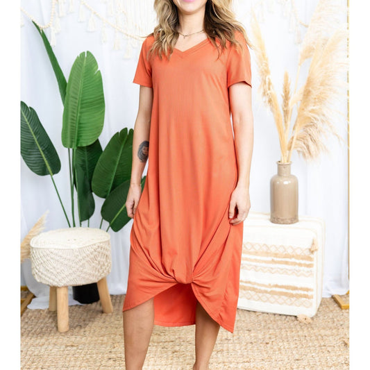 Tied To You - Midi Dress